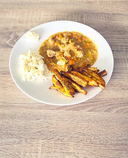 Mijoté à la saucisse de porc au cheddar