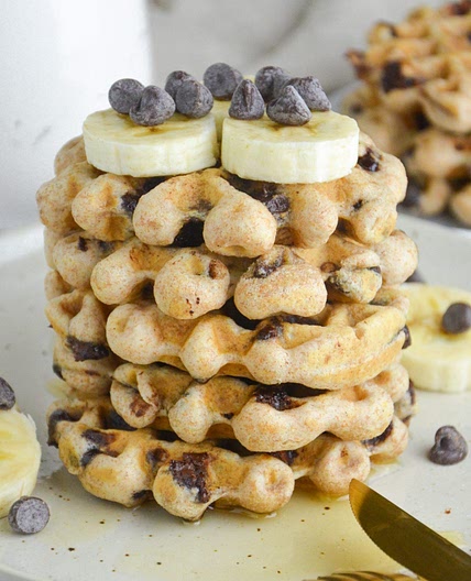 Vegan Chocolate Chip Waffles Recipe