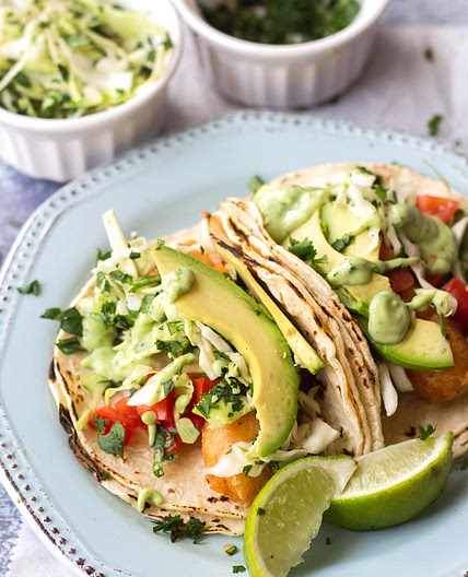 Crispy Baja Fish Tacos