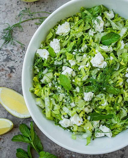 Maroulosalata (Greek Lettuce Salad)