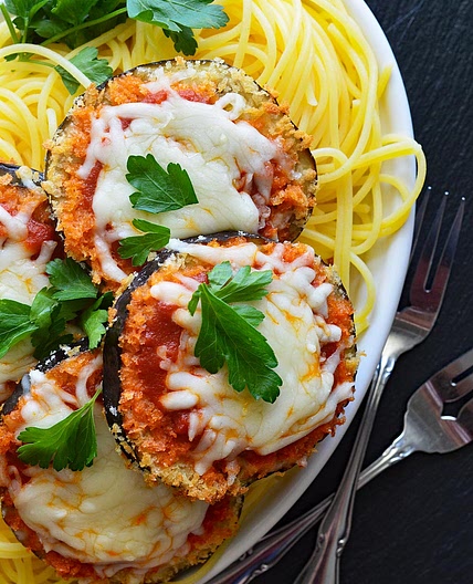 Vegan Air Fryer Eggplant Parmesan Recipe