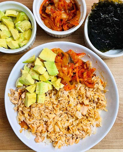 TikTok Salmon Rice