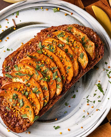 Air Fryer Apple Pie Toast