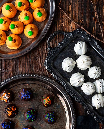 Halloween Oreo Truffles
