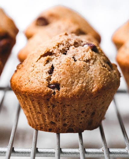 Sourdough Discard Chocolate Chip Muffins