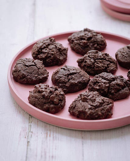Triple Chocolate Buckwheat Cookies