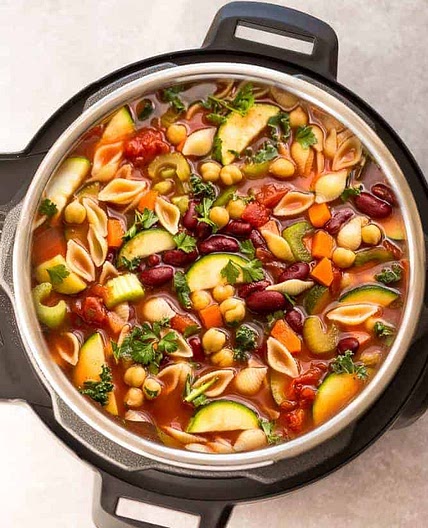 Instant Pot Minestrone Soup