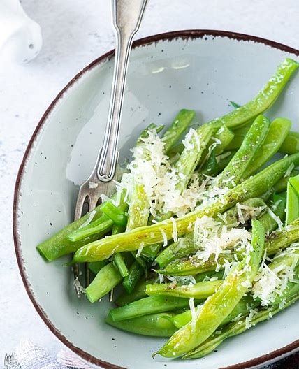 Roasted Parmesan Green Beans