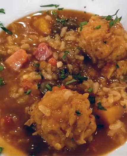 Asopao de Gandules ~ Pigeon Pea Stew