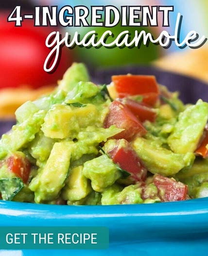 4 Ingredient Guacamole Recipe