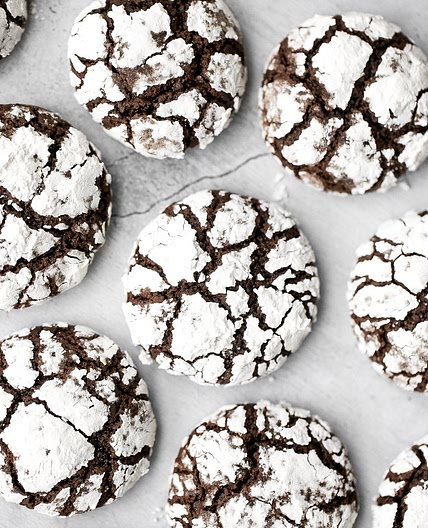 Chocolate Crinkle Cookies
