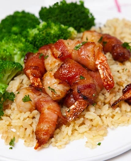 Bacon Wrapped Shrimp