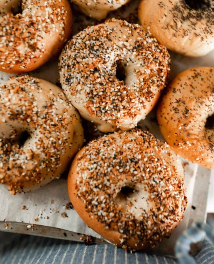 Sourdough Bagels