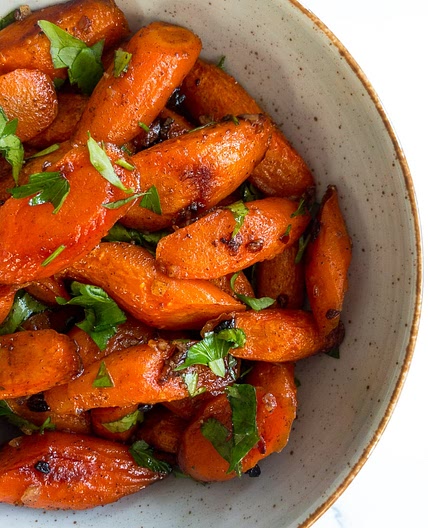 Roasted Honey Glazed Carrots