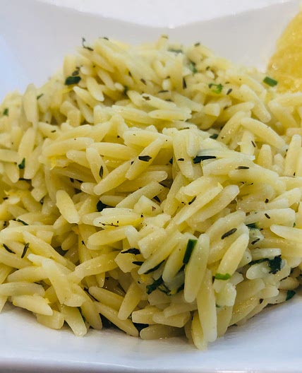 Lemon Herbed Orzo