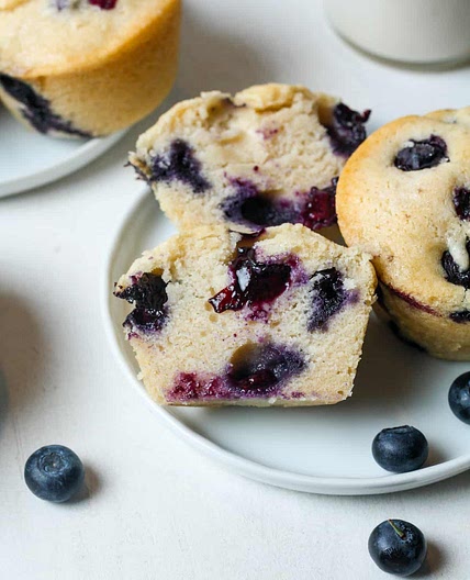 Vegan Blueberry Muffins
