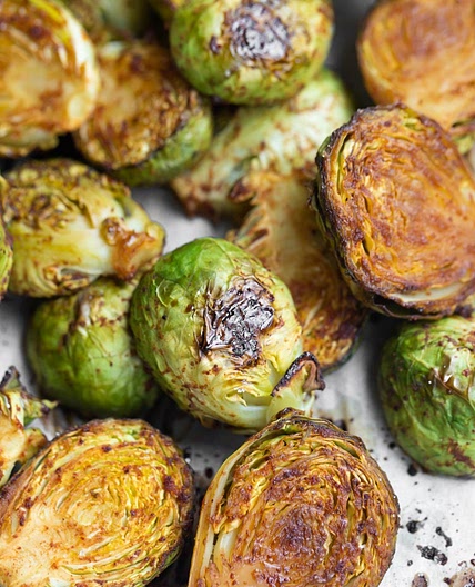 Best Roasted Brussels Sprouts (Oil-free!)