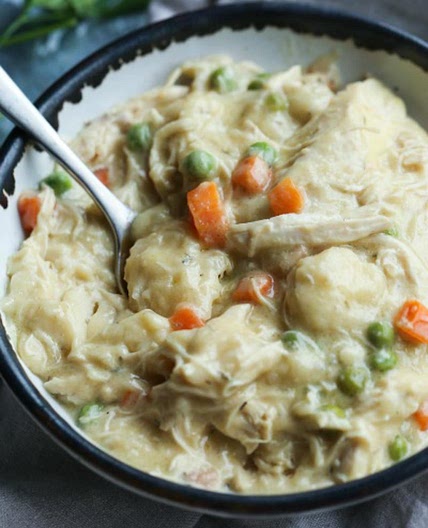 Crockpot Chicken and Dumplings