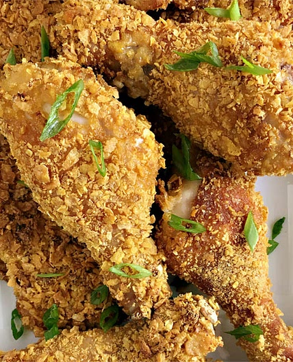 Crispy Crunchy Cornflakes Chicken