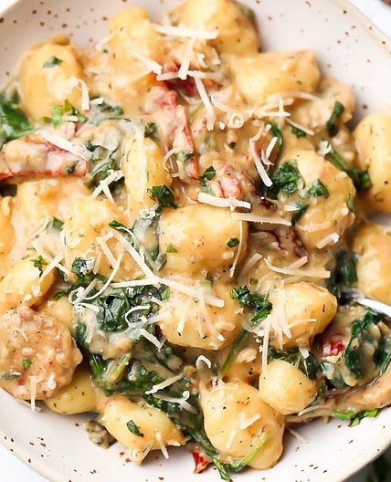 Tuscan Vegan Gnocchi