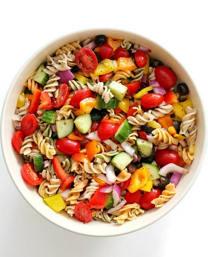 Cold Italian Pasta Salad (Gluten-Free, Vegan, Allergy-Free)
