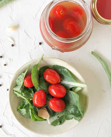 Quick Pickled Tomatoes