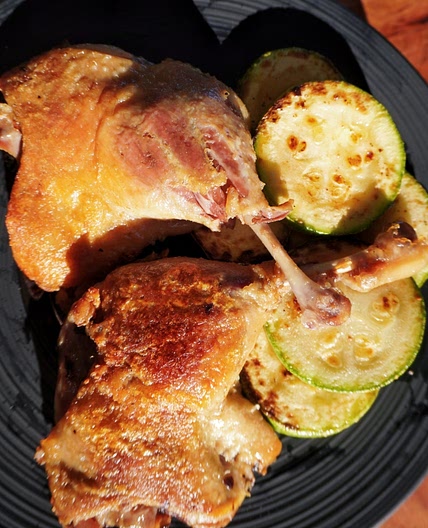 Duck Confit (Easy version, No duck fat needed)