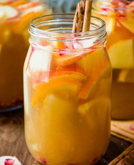 Apple Cider Autumn Sangria