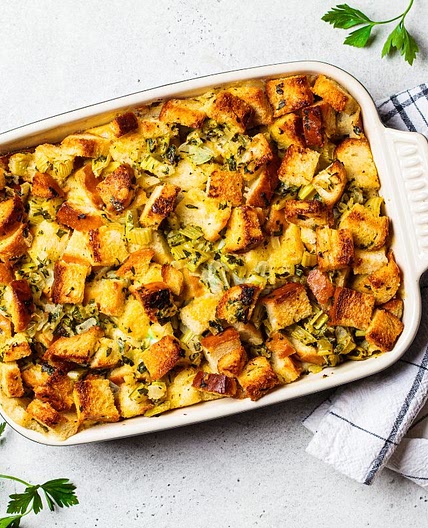 Plant-Based Cornbread Stuffing