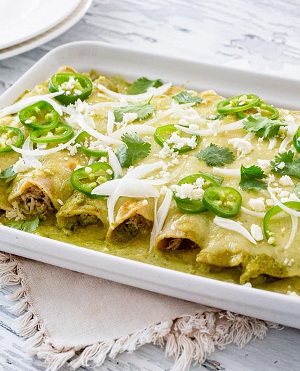 Enchiladas Suizas Verdes