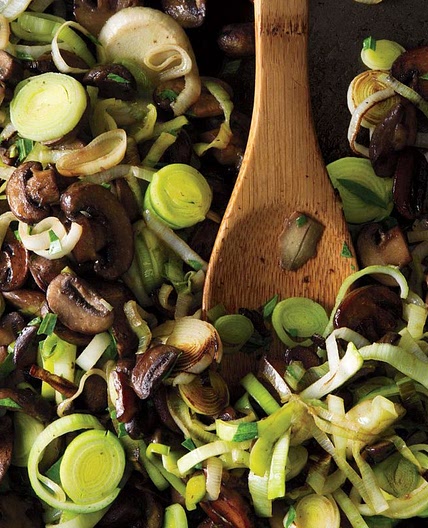 Mushroom And Leek Sauté
