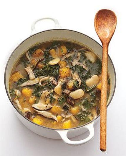 Mushroom and Lima Bean Stew