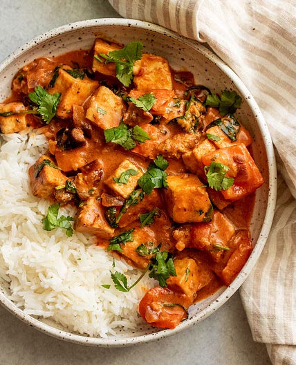 Peanut Red Curry Tofu