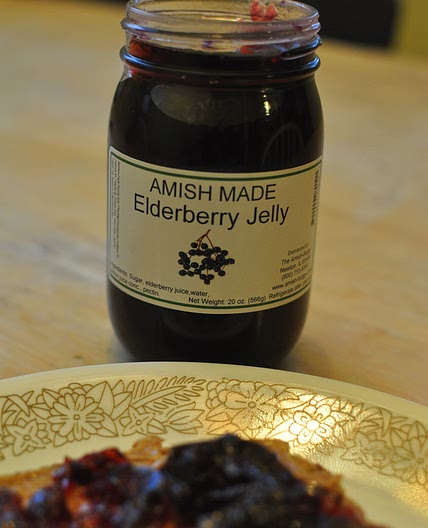 Elderberry Custard Pie