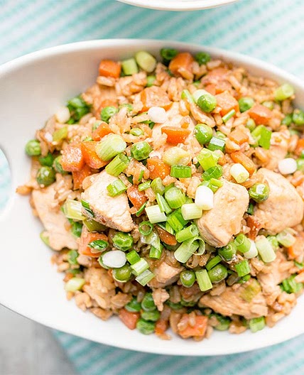 Skinny Chicken Fried Rice