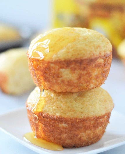 Vanilla Greek Yogurt Muffins With Pancake Mix