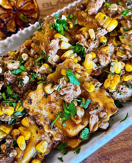 Blackstone Crab and Corn Ravioli