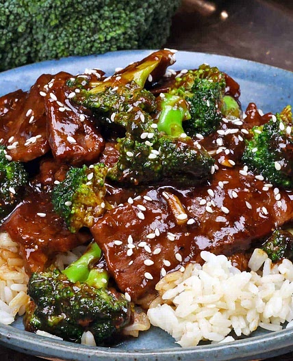 Beef And Broccoli For One