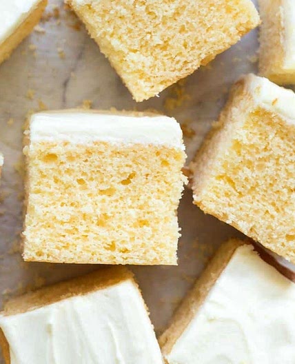 Easiest Vanilla Cake (No eggs, No milk, No butter!)