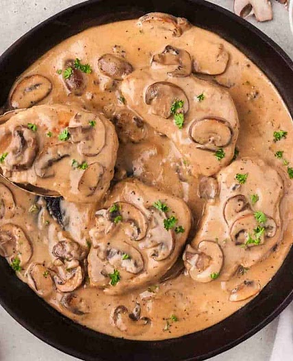 Cream of Mushroom Pork Chops