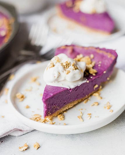 Vegan Purple Sweet Potato Pie