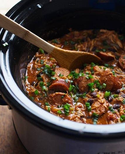 Slow Cooker Creole Chicken and Sausage