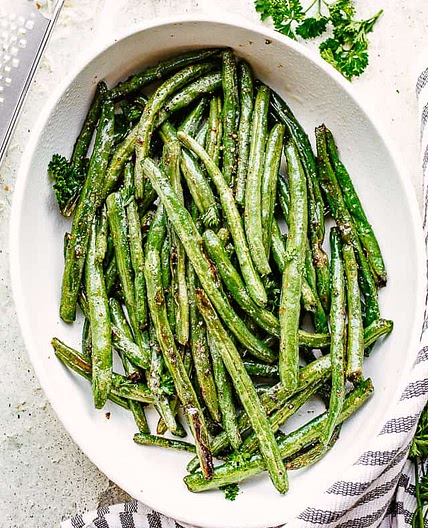 Easy Roasted Green Beans