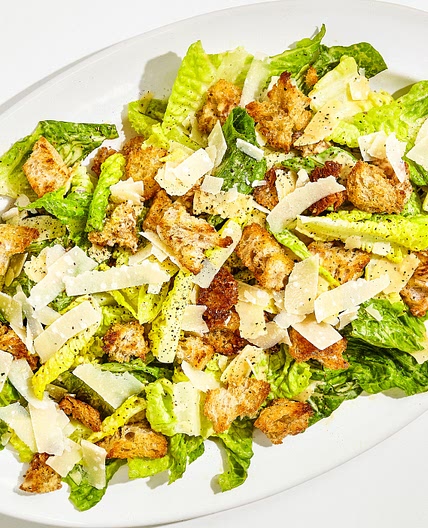 Lazy Caesar Salad