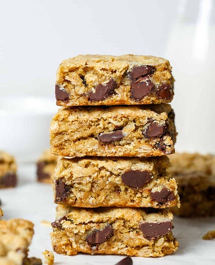 Oatmeal Chocolate Chip Bars