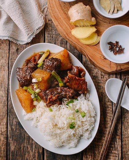 Cantonese Instant Pot Braised Beef with Radish