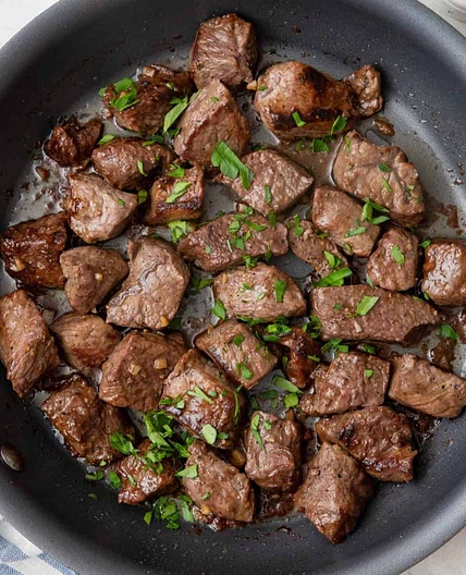 Garlic Butter Steak Bites
