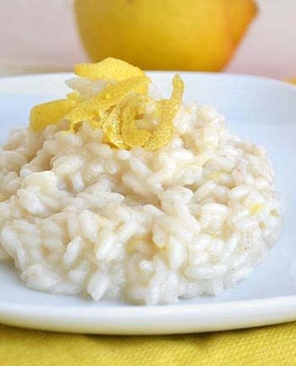 Risotto al limone