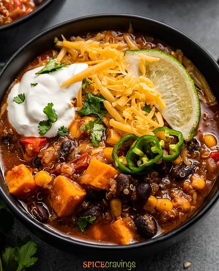 Instant Pot Vegetarian Chili