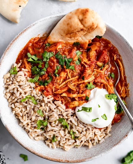 Healthy Slow Cooker Chicken Tikka Masala